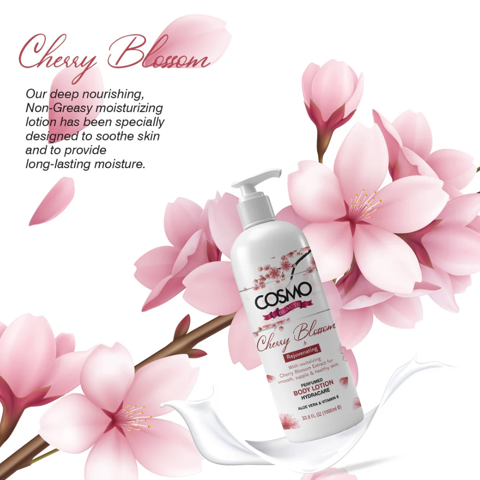 Cherry Blossom Body Lotion by Cosmo 1000ml