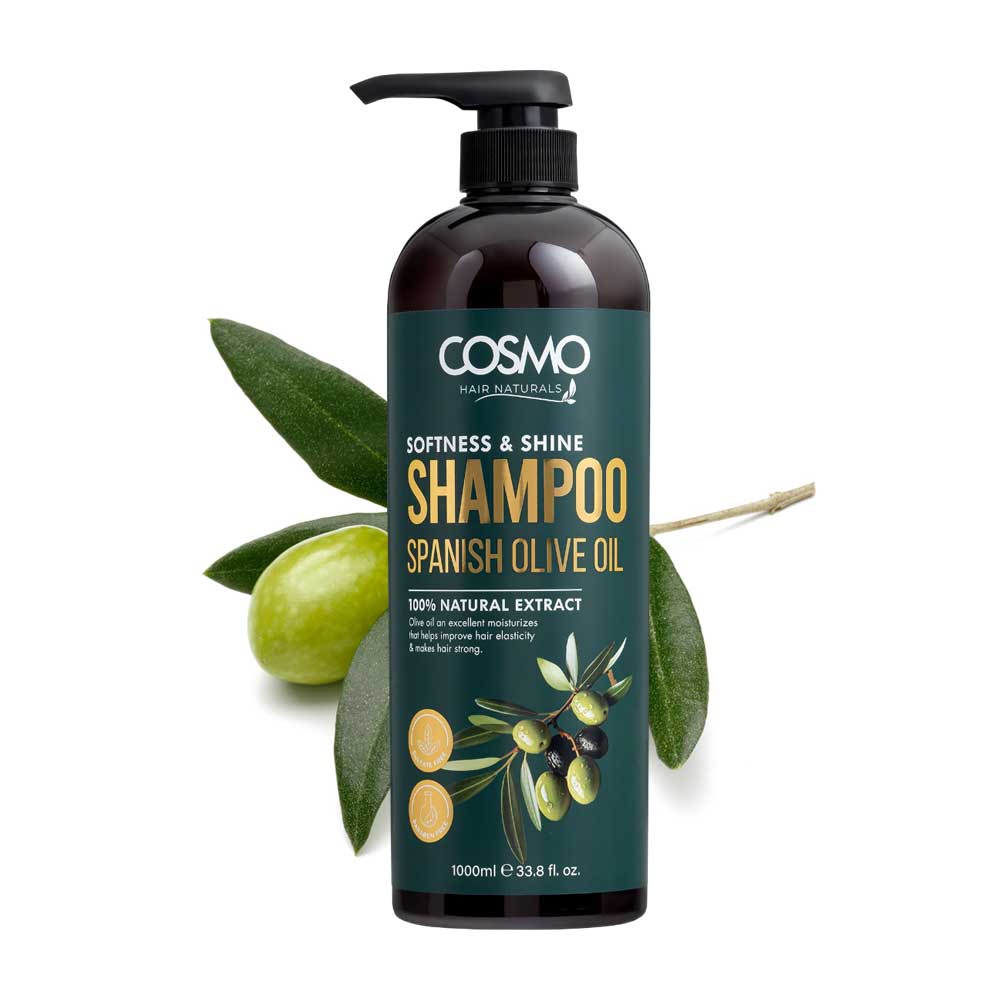 Cosmo Softness & Shine Spanisches Olivenöl Shampoo 1000ml