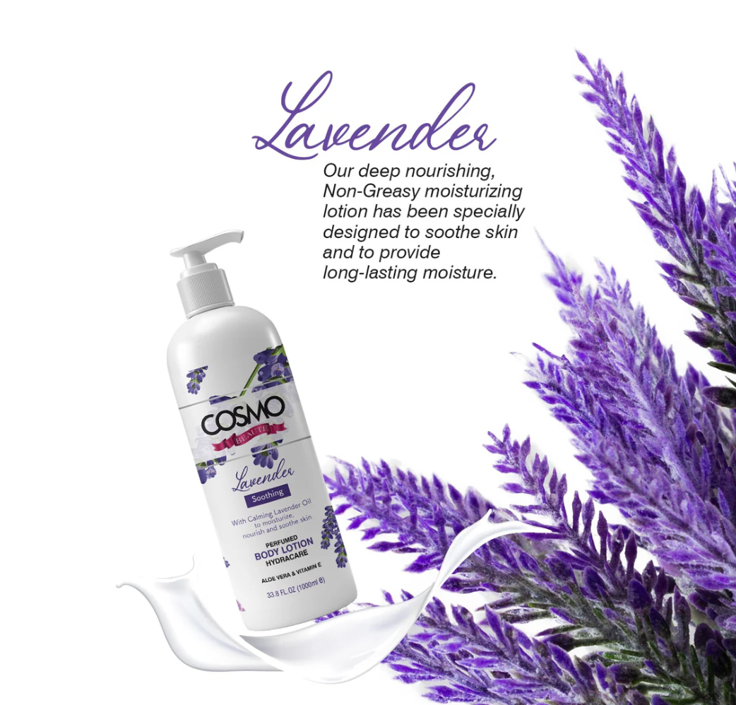 Lavender Soothing Body Lotion by Cosmo 1000ml