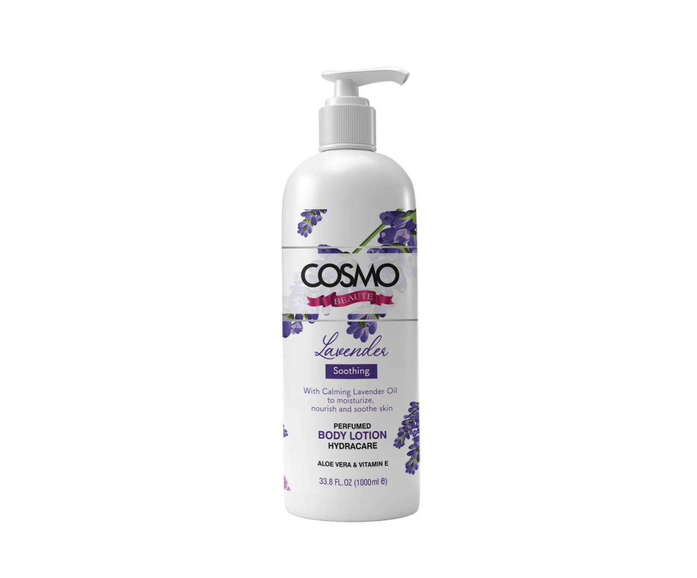Lavender Soothing Body Lotion by Cosmo 1000ml