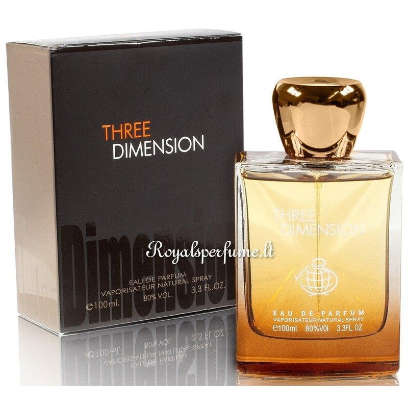FW Three Dimension Eau de Parfum for men 100ml - Royalsperfume World Fragrance Perfume
