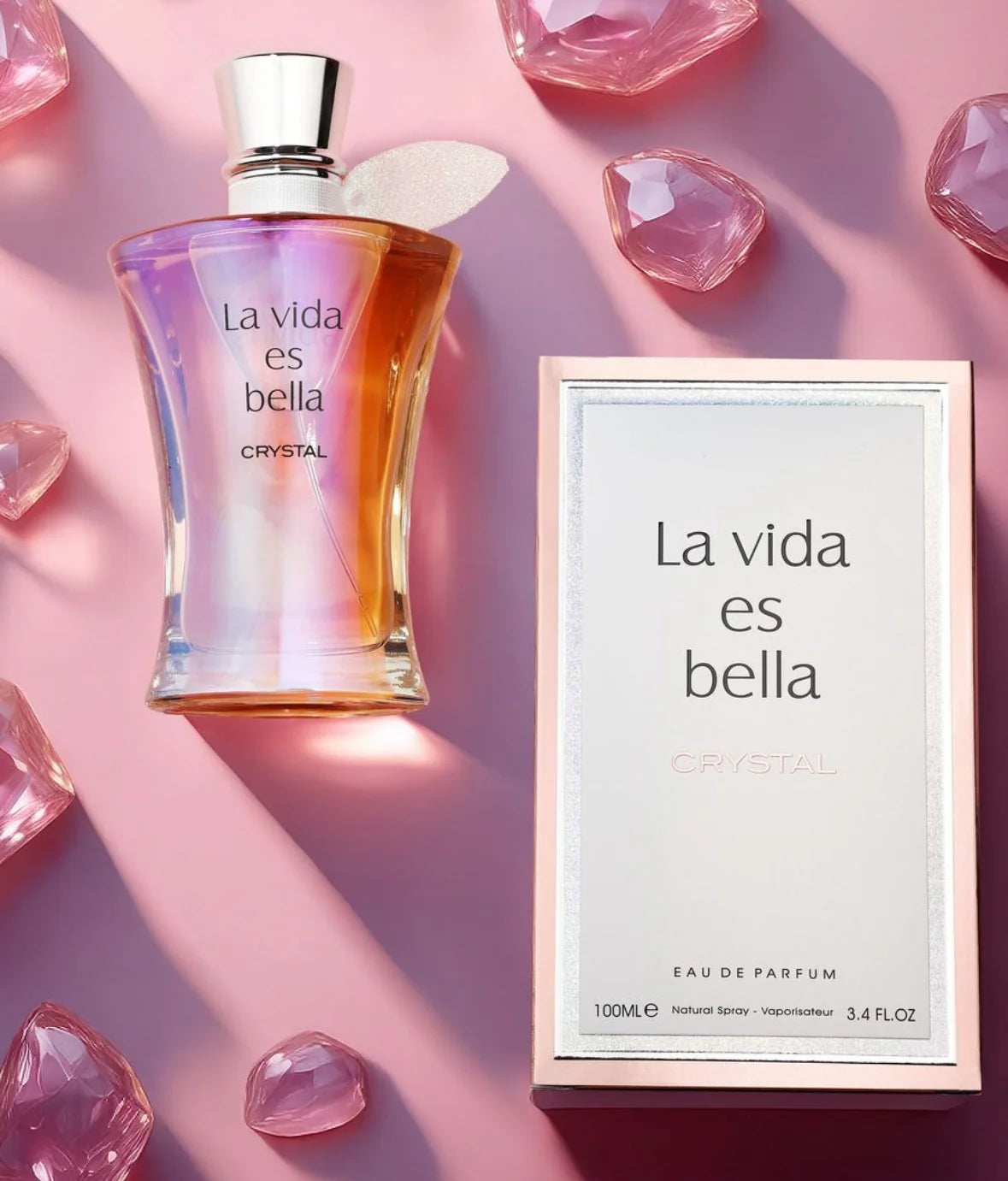 La Vida Bella Crystal by Fragrance World EDP 100ml